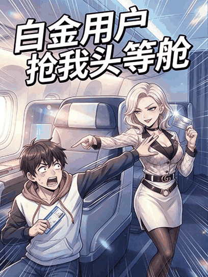 耽美漫画h更新表_白金用户抢我头等舱最新话封面